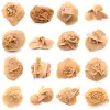 Piccola rosa del deserto del Marocco: frammento geologico naturale - 0