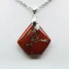 Ciondolo in diaspro rosso - 0