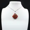Ciondolo in diaspro rosso - 2