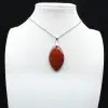 Gioielli con minerali di diaspro rosso - 1
