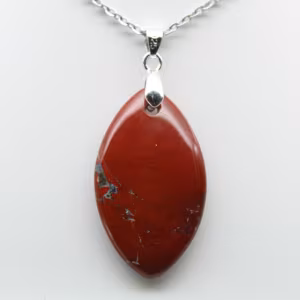 Gioielli con minerali di diaspro rosso