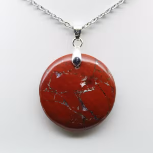 Ciondolo da collezione in diaspro rosso