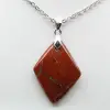 Ciondolo piccolo in diaspro rosso - 0