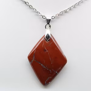 Ciondolo piccolo in diaspro rosso