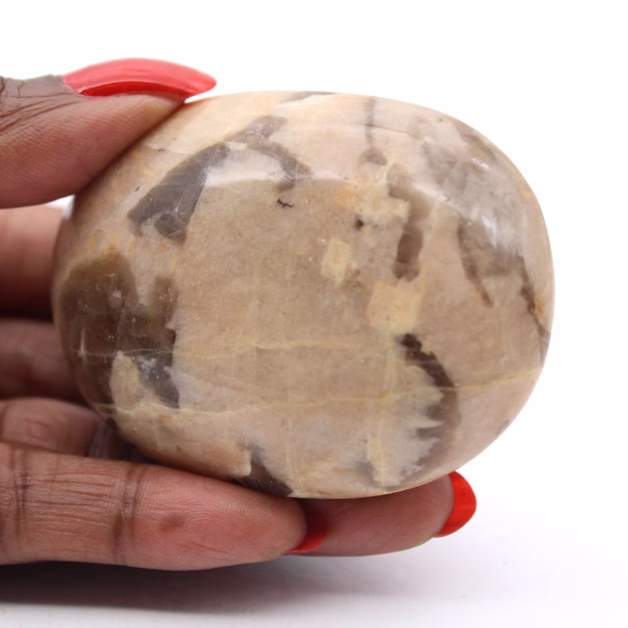 Ciottolo di feldspato del Madagascar – Campione minerale