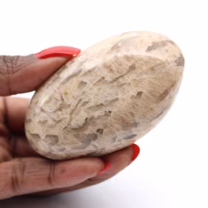 Ciottolo naturale di feldspato malgascio – Collezione di minerali
