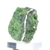 cromiopside finlandese grezzo su base, pietra verde 135 g - 2