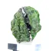 cromiopside finlandese grezzo su base, pietra verde 135 g - 4