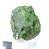 cromiopside finlandese grezzo su base, pietra verde 135 g - 6