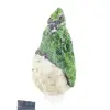 Cromodiopside grezzo su base, pietra naturale finlandese 70 g - 4
