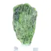 Pietra grezza di cromodiopside, minerale verde proveniente dalla Finlandia, 70 g - 0