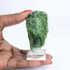 Pietra grezza di cromodiopside, minerale verde proveniente dalla Finlandia, 70 g - 1