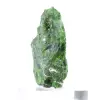Cromodiopside naturale grezzo, campione verde proveniente dalla Finlandia, 80 g - 3