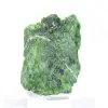 Cromodiopside naturale grezzo, campione verde proveniente dalla Finlandia, 80 g - 5