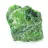 Cromodiopside naturale grezzo, campione verde proveniente dalla Finlandia, 80 g