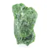 Campione grezzo di cromediopside finlandese su base, 60 g - 0