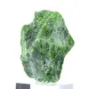 Cromodiopside grezzo finlandese, campione verde su base 80 g - 2