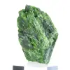 Cromodiopside grezzo finlandese, campione verde su base 80 g - 4