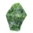 Cromodiopside grezzo finlandese, campione verde su base 80 g
