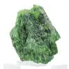 Pirosseno di cromo grezzo dalla Finlandia, cromedioside 100 g - 4