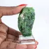 cromiopside grezzo su base, pietra verde scandinava, 60 g - 1