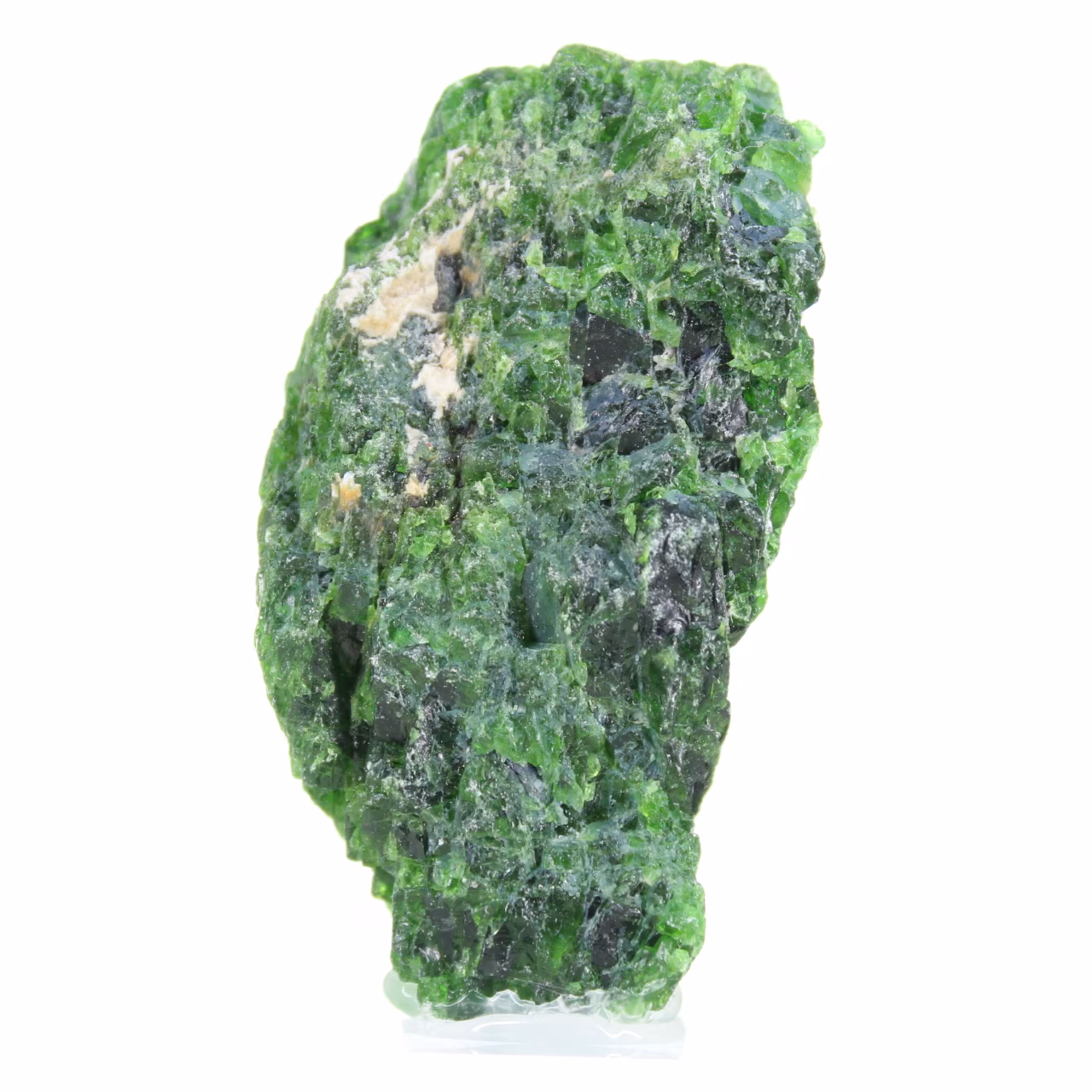 cromiopside grezzo su base, pietra verde scandinava, 60 g
