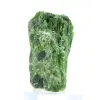 cromediopside grezzo proveniente dalla Finlandia, silicato verde naturale, 80 g - 6