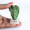 cromediopside grezzo proveniente dalla Finlandia, silicato verde naturale, 80 g - 1