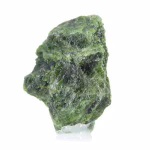 cromedioside grezzo, mineralogia proveniente dalla Finlandia su un supporto da 65 g