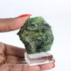 Cromodiopside grezzo naturale proveniente dalla Finlandia su una base da 65 g - 1