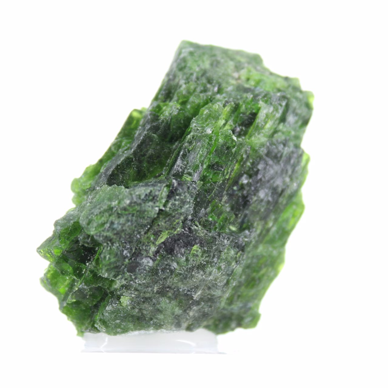 Pietra grezza di cromediopside proveniente dalla Finlandia, pirosseno di cromo, 55 g