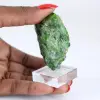 Cromediopside grezzo, campione minerale finlandese da 55 g - 1
