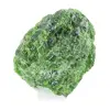 cromediopside grezzo su supporto, silicato verde proveniente dalla Finlandia, 60 g - 5