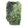 Cromodiopside grezzo da collezione, pietra verde finlandese, 65 g - 0