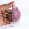 Cobaltocalcite du Congo, cristaux sur gangue naturelle - 1