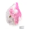 Cobaltocalcite du Congo, cristaux roses en vitrine - 2