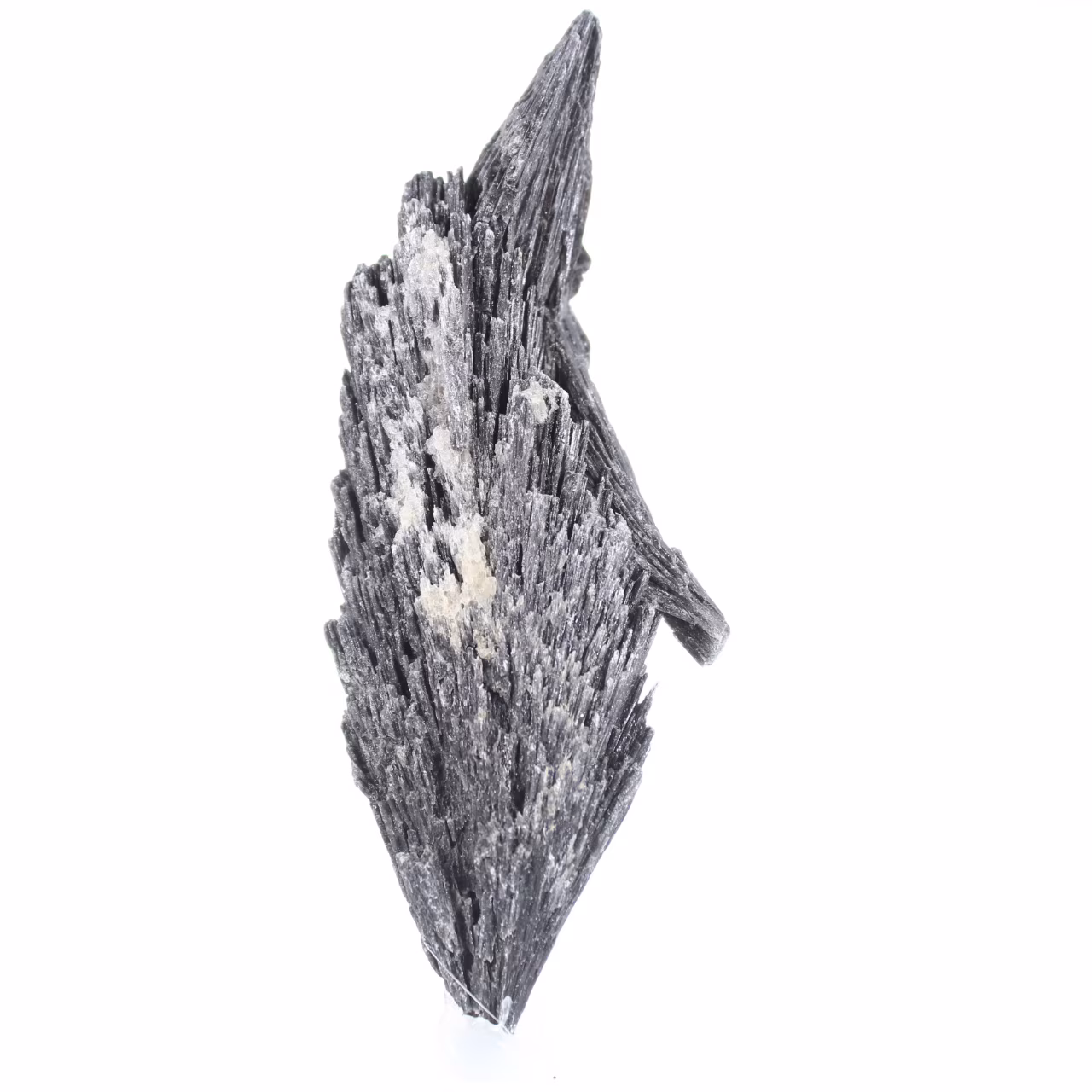 Cristal allongé de cyanite noire brésilienne sur socle 40 g