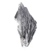 Cyanite noire brute, pierre naturelle du Brésil sur socle 35 g - 0