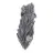 Cyanite noire brute du Brésil, silicate cristallisé sur socle 30 g