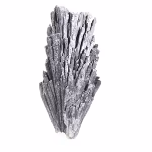 Cyanite noire brésilienne, spécimen cristallisé sur socle 35 g