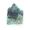 Campione di brochantite grezza proveniente dal Cile su una base - 3