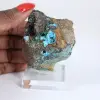 Brochantite naturale dal Cile sulla ganga - Minerale grezzo - 1
