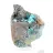 Brochantite naturale dal Cile sulla ganga - Minerale grezzo