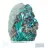 Cristalli di brochantite verde provenienti dal Cile su una base