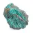 Brochantite cilena: minerale grezzo su ganga e basamento