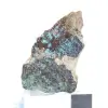 Brochantite grezza dal Cile - Cristalli naturali su un supporto - 3
