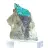 Brochantite grezza dal Cile - Cristalli naturali su un supporto