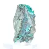 Autentico esemplare grezzo di brochantite proveniente dal Cile su una base - 2