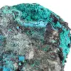 Autentico esemplare grezzo di brochantite proveniente dal Cile su una base - 5