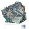 Cristalli grezzi di brochantite su ganga provenienti dal Cile su base - 4